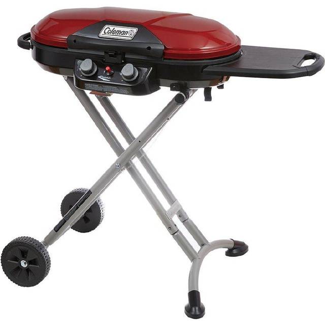 Hike Crew 2-in-1 Portable Gas Camping Stove/Grill with Griddle - Red