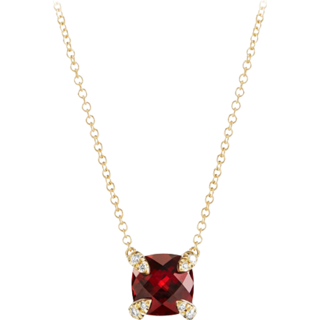 David Yurman Chatelaine Pendant Necklace with Black Onyx - Jewelry