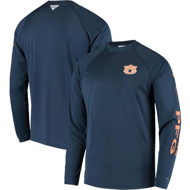 Columbia Men's Collegiate PFG Terminal Tackle Long Sleeve Shirt Michigan- •  Price »
