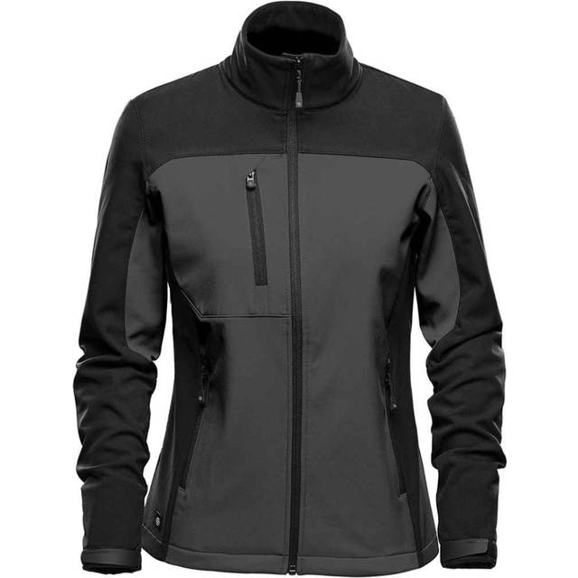 Stormtech Womens/Ladies Cascades Soft Shell Jacket (Dolphin/Black) • Pris