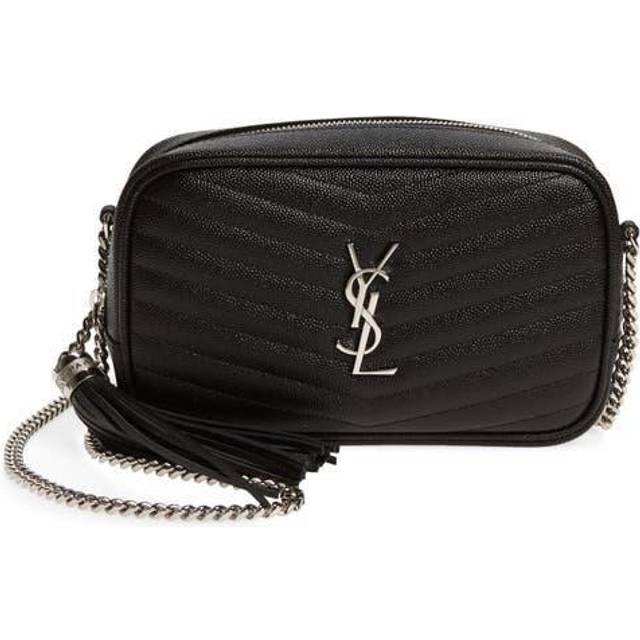 Saint Laurent Lou Mini Monogram YSL Quilt Calf Camera Bag