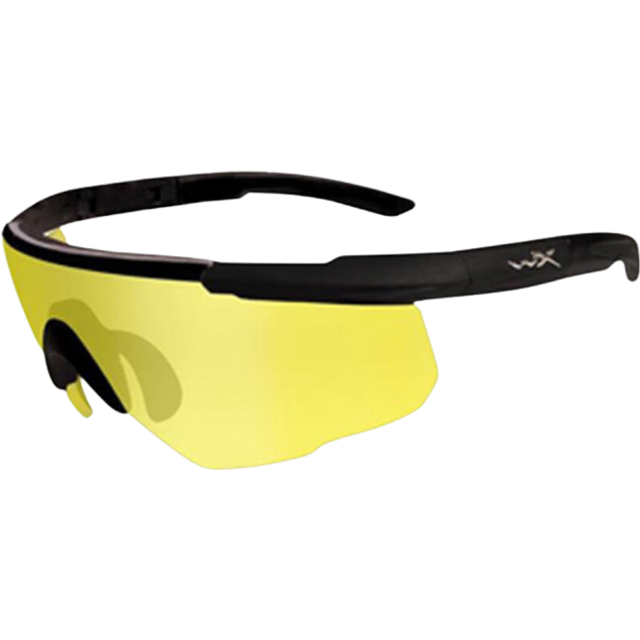Wiley X 300 Saber Advanced Shooting Glasses, Safety Sunglasses for Men and  Women, UV and Eye Protection for Hunting, Fishing, Biking, and Extreme