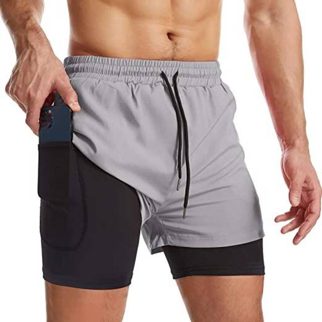 MVP Shorts with Brief Liner, C Patch, 5