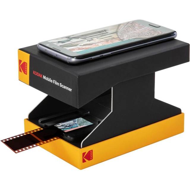 KODAK Mobile Film Scanner - Fun Novelty Scanner Lets You Scan and Play with  Old 35mm Films & Slides Using Your Smartphone Camera - Cardboard Platform