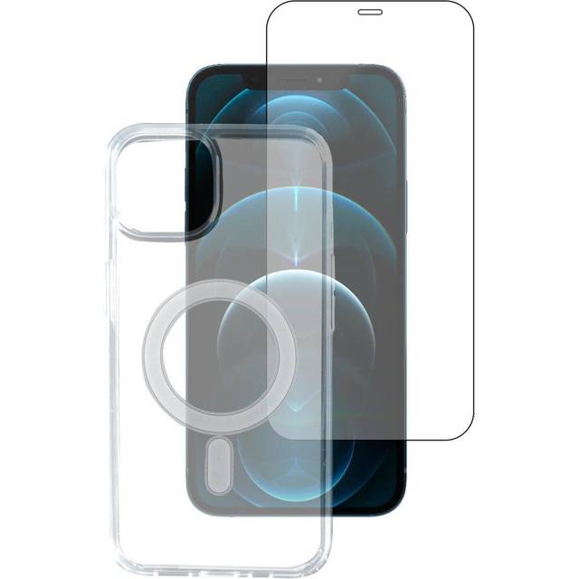 4smarts iPhone 12 12 Pro Second Glass X-Pro 360° Protection Set Premium  MagSafe Kompitabel (Cover Skærmbeskyttelse) • Pris »