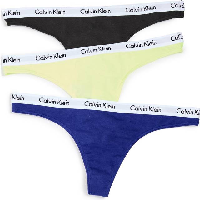 Calvin Klein Carousel Thong 3-Pack & Reviews