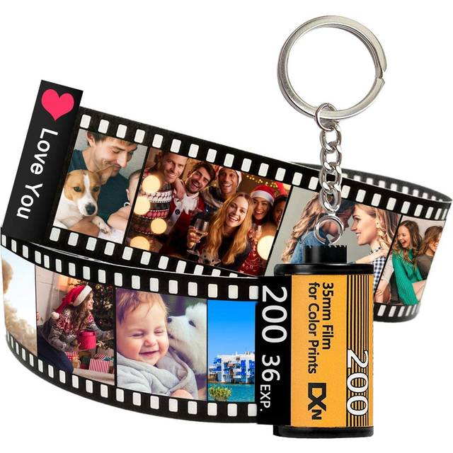 Personalized Custom Film Roll Keychain • Prices »