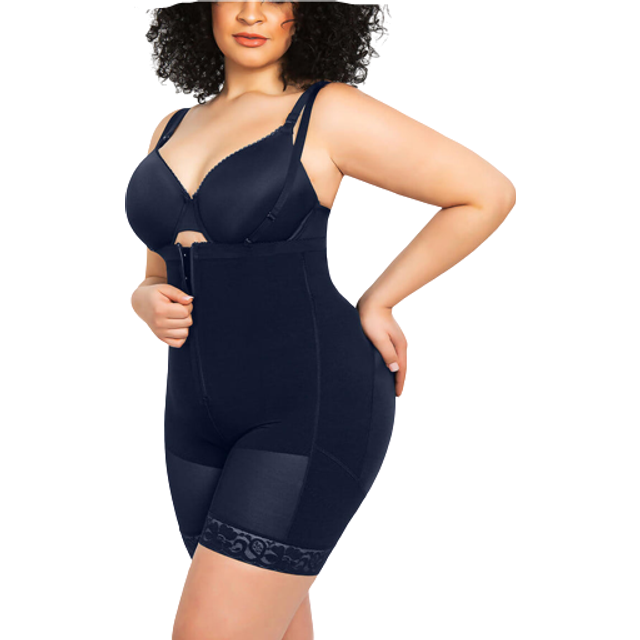 shapellx AirSlim Firm Tummy Compression Bodysuit Shaper