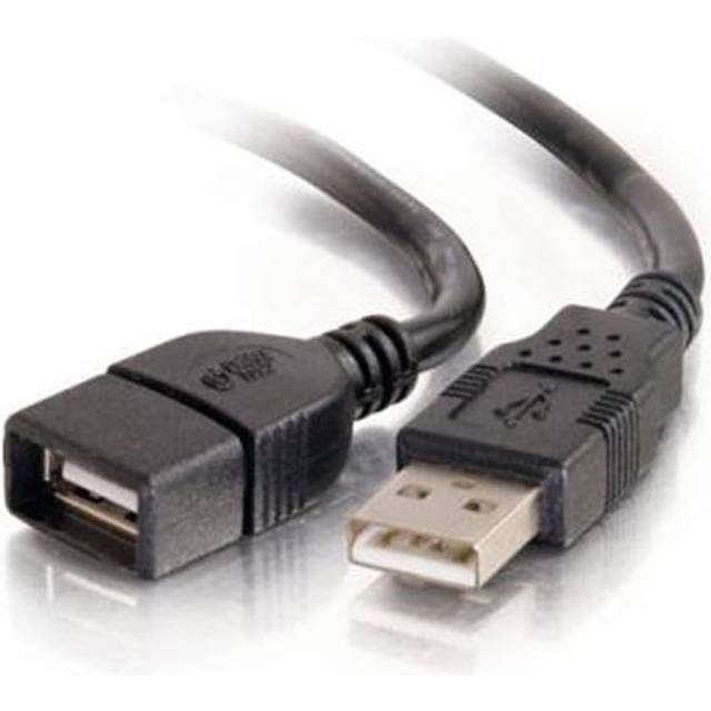 C2G 6.6ft USB A to USB B Cable USB A to B Cable USB 2.0 Black MM Type A USB  Type B USB 6ft Black - Office Depot