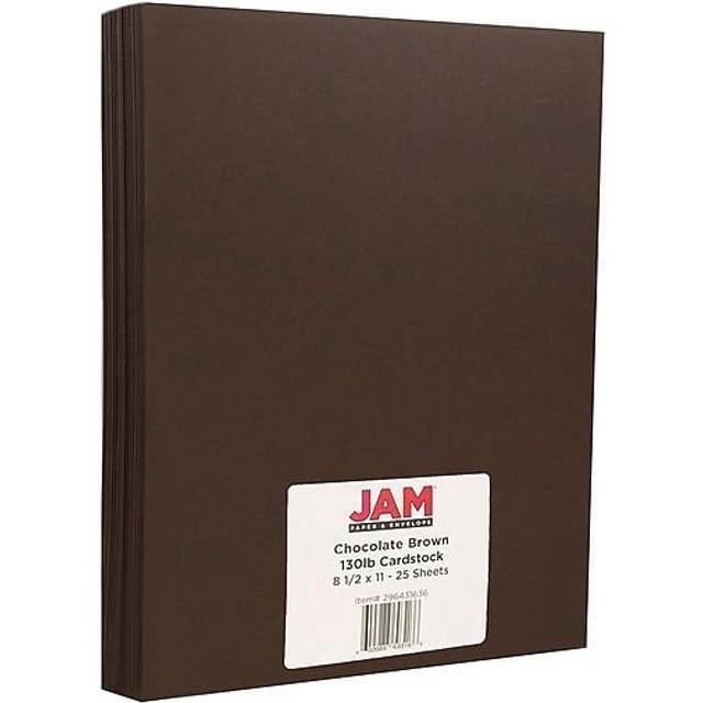 Jam Paper Matte 8.5 Extra Heavyweight Cardstock, 25 • Price »