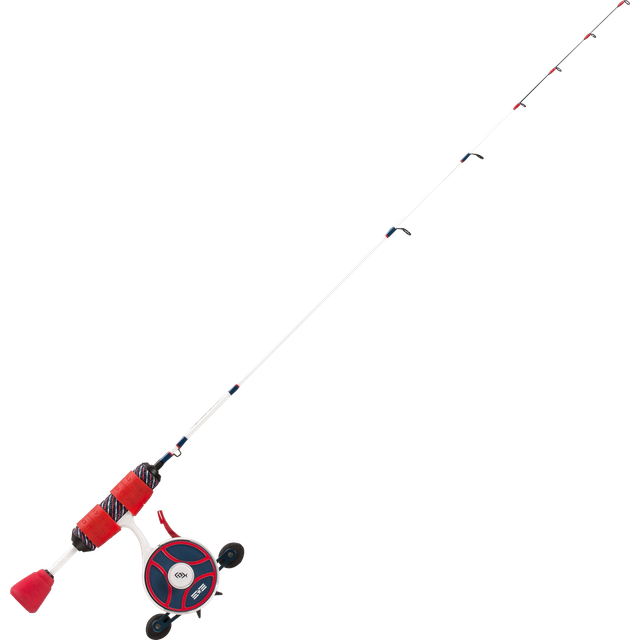 13 Fishing FreeFall Ghost Patriot Edition Ice Combo USAFF-LH-27L