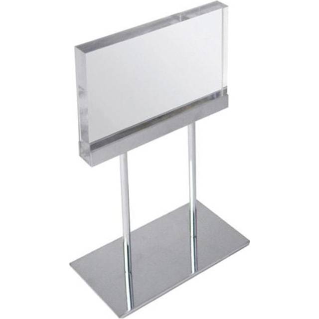 Azar Displays Acrylic Sign Holders With Magnetic Strips 11 x 17 Clear Pack  Of 10 - Office Depot
