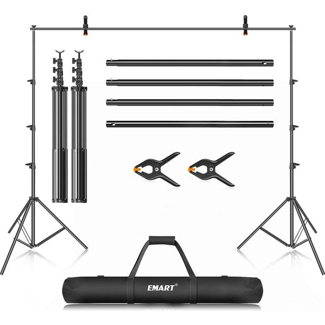 Photography Backdrop Stand Adjustable 10' Wide