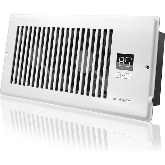  AC Infinity AIRTAP T4, Quiet Register Booster Fan with