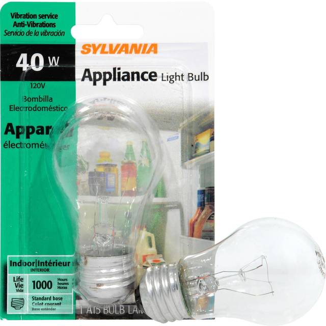 GE 40A15 Refrigerator Light Bulb