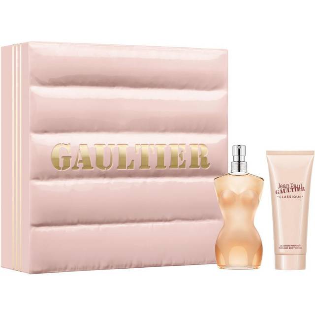 Jean Paul Gaultier Classique Gift Set 50ml EdT + Body Lotion 75ml • Price » | Eau de Parfum