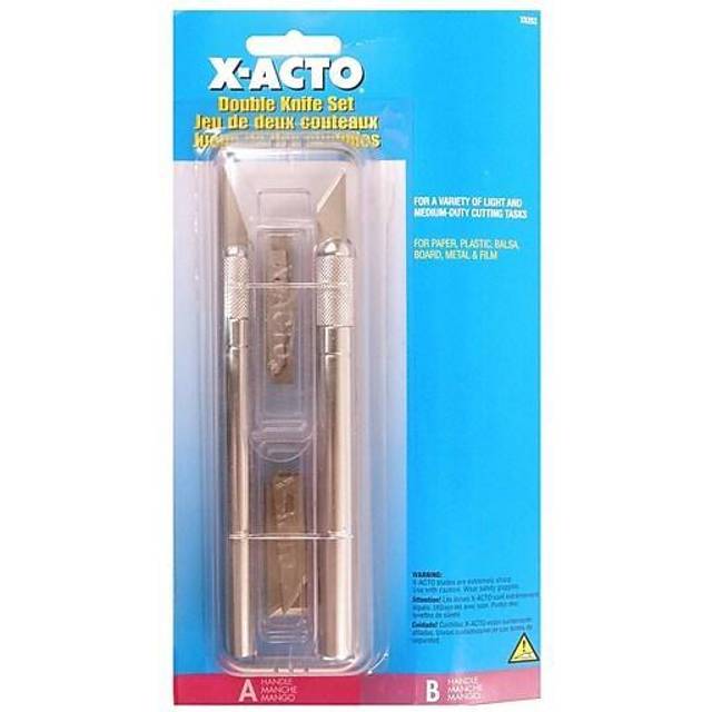 X-Acto 38242-Pk2 Double 2/Pack Knife Set • Price »