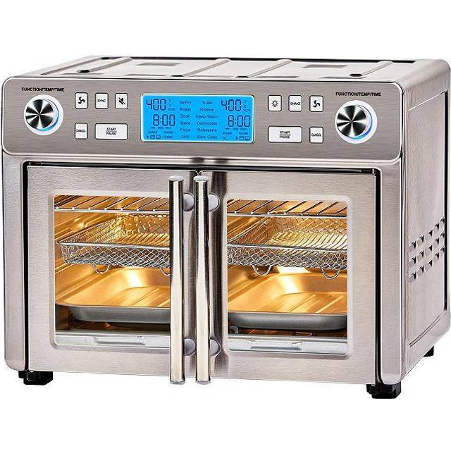Emeril Lagasse Dual Air Fryer Oven, Silver