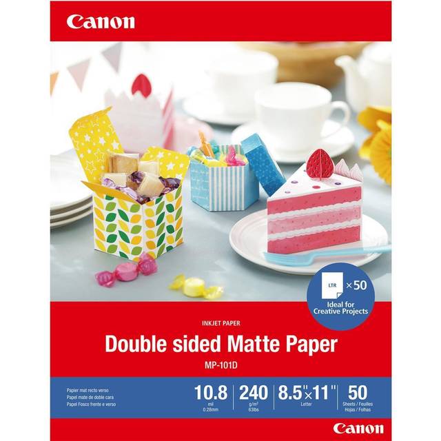 Canon Double Sided Matte Photo Paper 8.5x11 • Price »