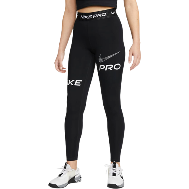 Nike Pro Women's Mid-Rise Full-Length Graphic Training Leggings • Price »