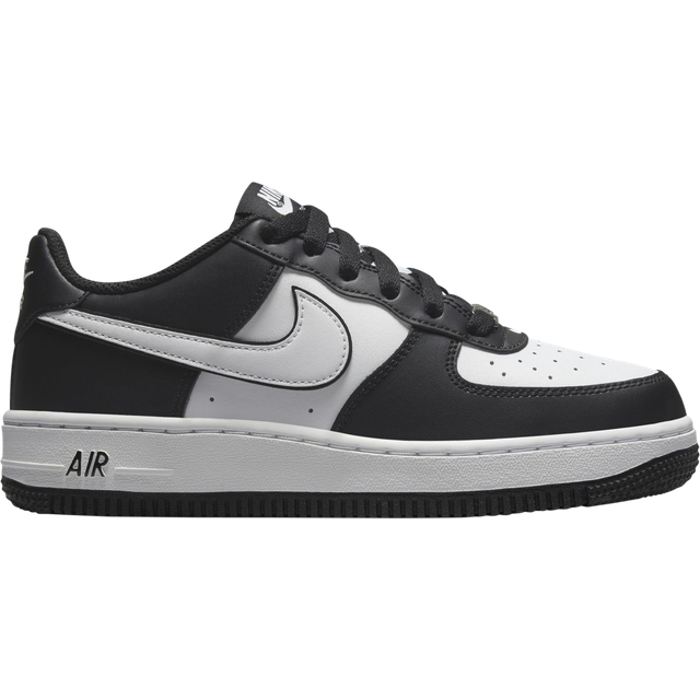 Nike Air Force 1 LV8 2 GS - Black/Black/White • Price »