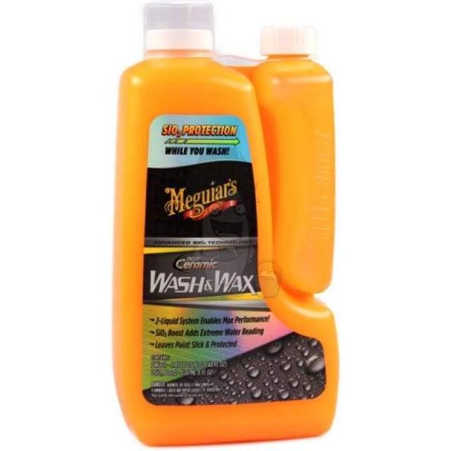 Meguiar's Hybrid Ceramic Wash & Wax, G210256, 48 Oz Wash, 8 Oz SiO2 Boost