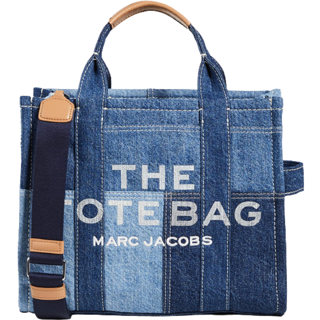The Small Tote Bag - Marc Jacobs - Harbor Blue - Cotton