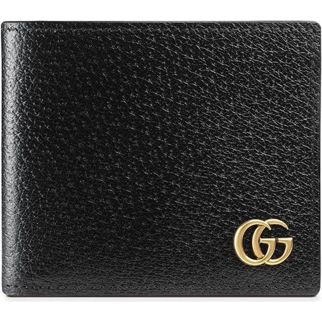 Gucci GG Marmont Leather Bi-Fold Wallet - Black • Price »