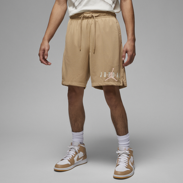Jordan Essentials Mesh Shorts Desert Beige • Price »