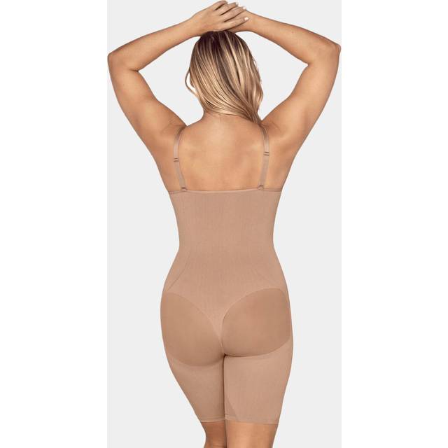 Leonisa Full Coverage Seamless Shaping Bodysuit Beige • Price »