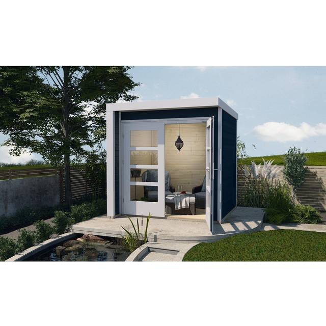 Weka Gartenhaus » Preis BxT: ) (Gebäudefläche »Designhaus 262«, Wandstärke: Außenmaße, •
