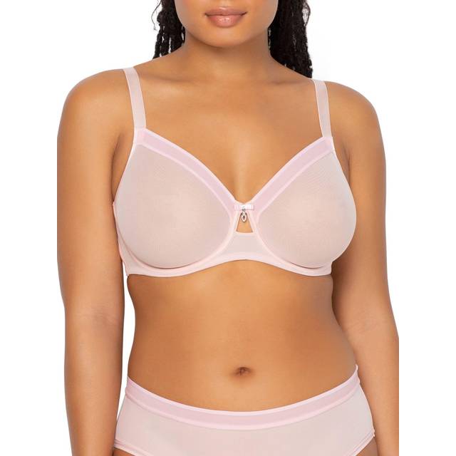 Paramour Women's Marvelous Side Smoother Bra - Fuchsia Rose 34dd : Target