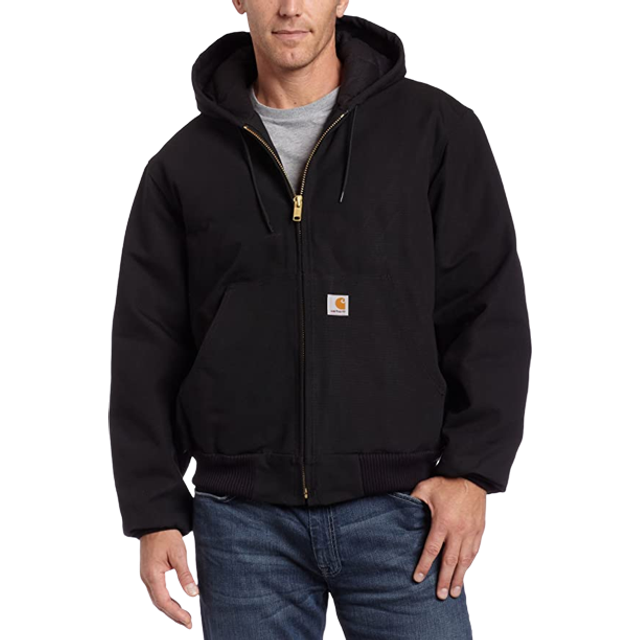 Carhartt Men's Quilted Flannel Lined Duck Jacket • Price