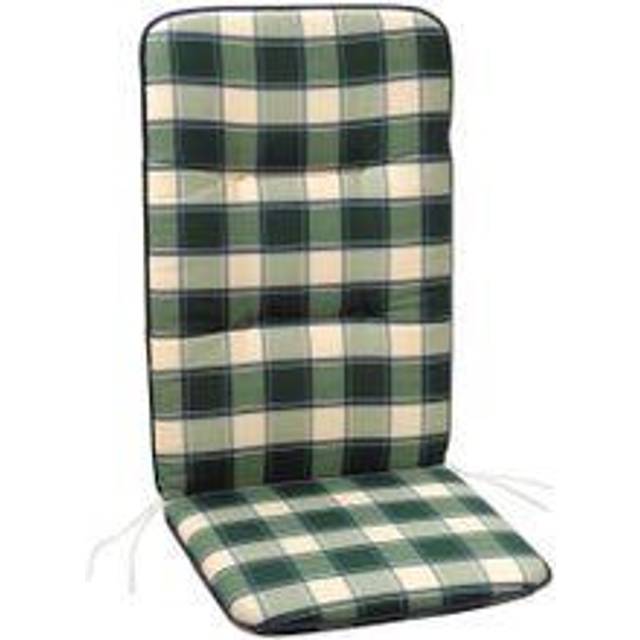 BEST Sesselauflage »Basic Line« Sitzkissen Preis Beige, » Weiß • Grün