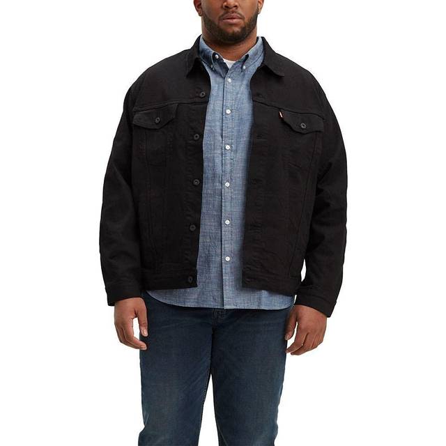Levi's Men's Big and Tall Trucker Jacket, larimar/stretch • Price »