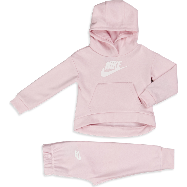 Nike Baby Sportswear Club Fleece Hoodie & Joggers Set - Pink Foam  (16I319-A9Y) • Price » | Jogginganzüge