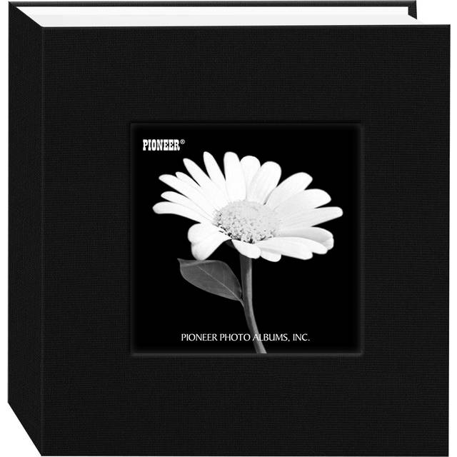 Photo Album for 4x6 Pictures, 2-Ring Mini Hard Cover Photo Binder, Holds 36  4x6 Photos with Clear Heavyweight Pocket Sleeves, by Better Office Products  (Black) 