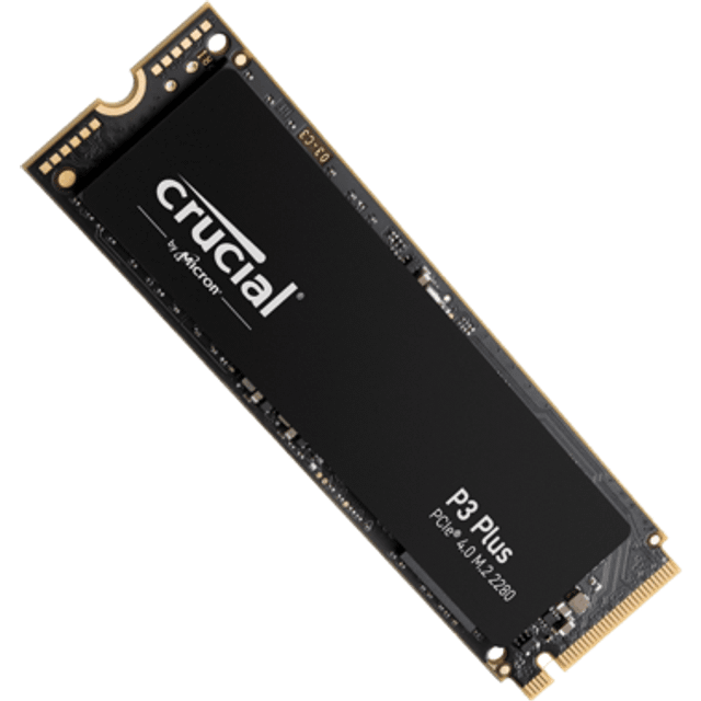  Crucial P3 Plus 4TB PCIe Gen4 3D NAND NVMe M.2 SSD, up