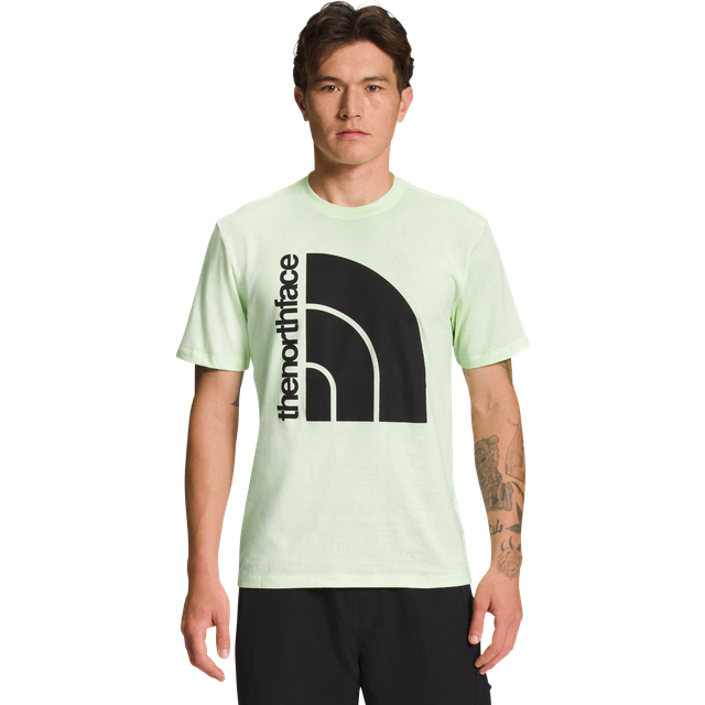 The North Face Jumbo Half Dome Short-Sleeve T-Shirt for Men Lime