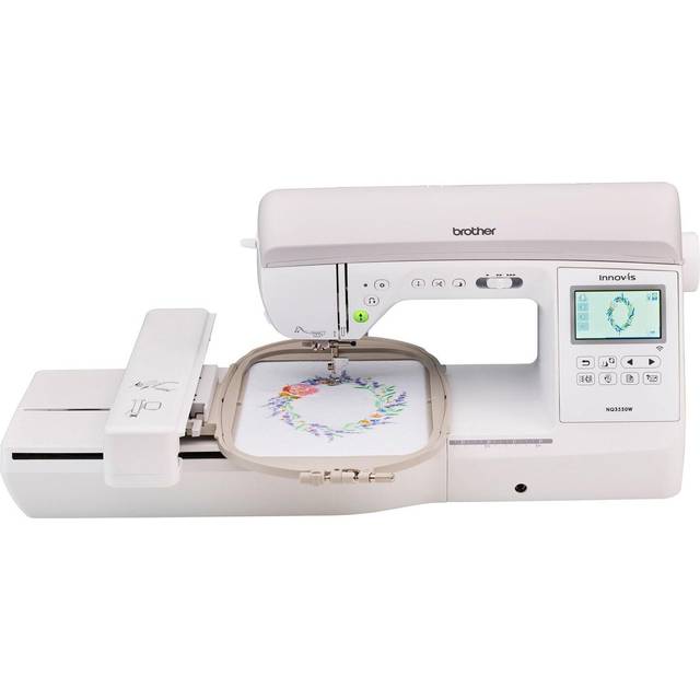 Brother SE700 Computerized Sewing and Embroidery Machine - White