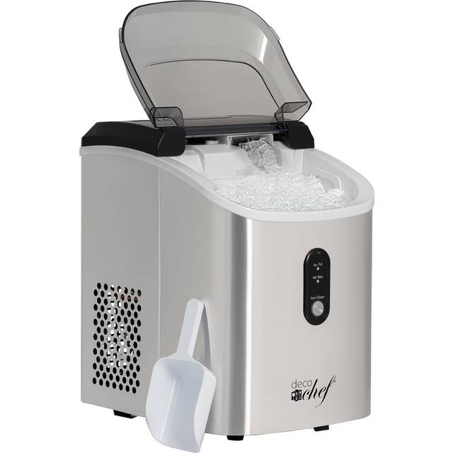 Deco Chef 33LB Nugget Ice Maker, 1-Press Auto Operation, Self-Cleaning,  Stainless Steel • Price »