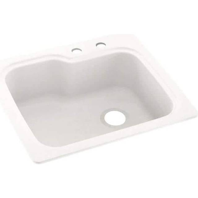 Swan Dual Mount Solid Surface 2 Hole