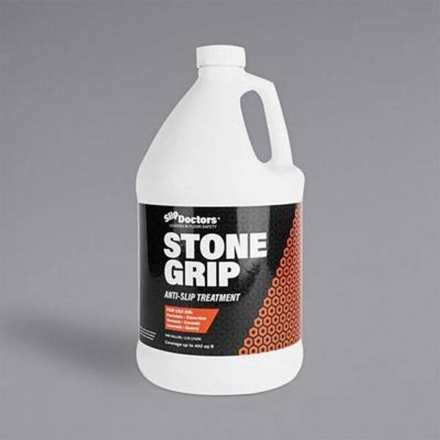 Non-Slip Floor & Tile Treatment-Stone Grip Gallon - for Natural Stone &  Unsealed Concrete 