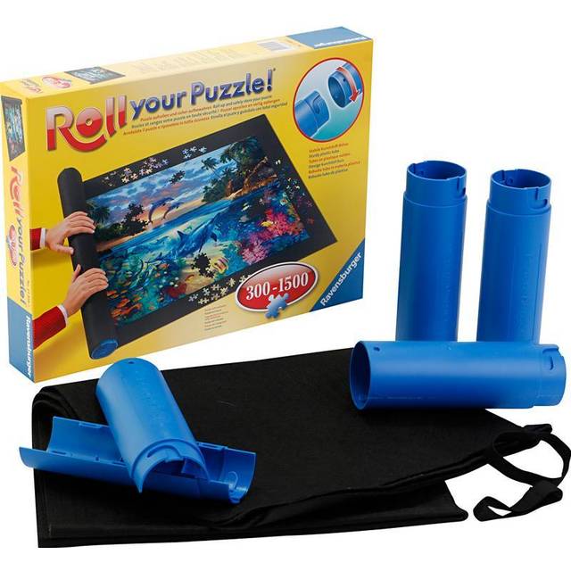 Jumbo Spiele Puzzle Mates Puzzle & Roll bis 1500 Teile Puzzleunterlage Matte