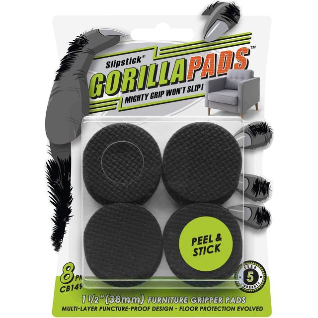 Slipstick gorillapads cb149 non-slip furniture pads/rubber grippers • Price  »
