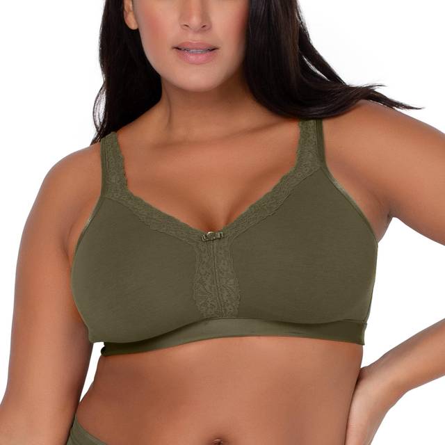 DKNY Mix & Match Lace Bralette - Green • Prices »