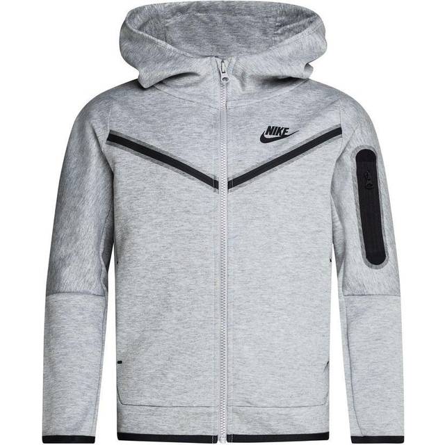 Nike Boy's Sportswear Tech Fleece - Dark Grey Heather/Black (CU9223-063 ...