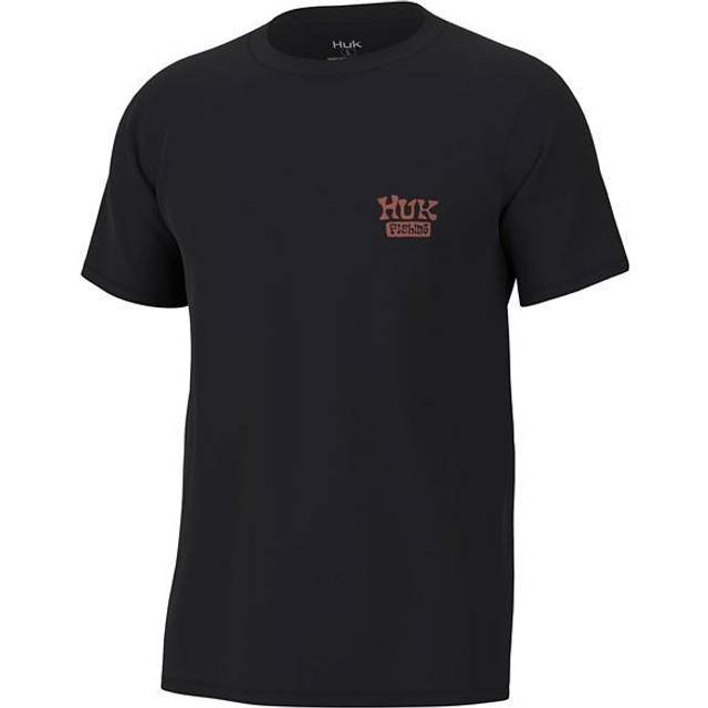 Huk Men's Rodeo Skull T-Shirt Black • Find prices »