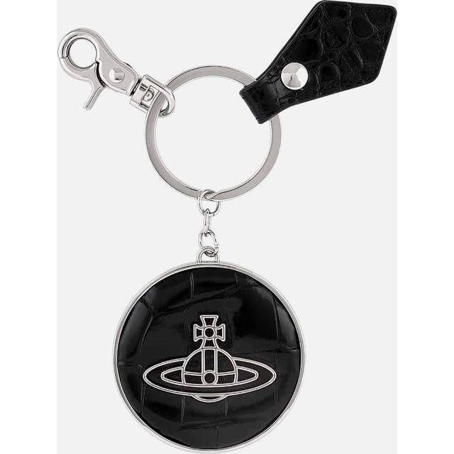 Black 'I Love Orb' Keychain by Vivienne Westwood on Sale