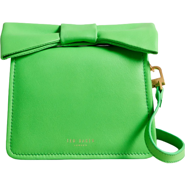 Ted Baker Niasina Bow Detail Mini Cross Body Bag - Green • Price »